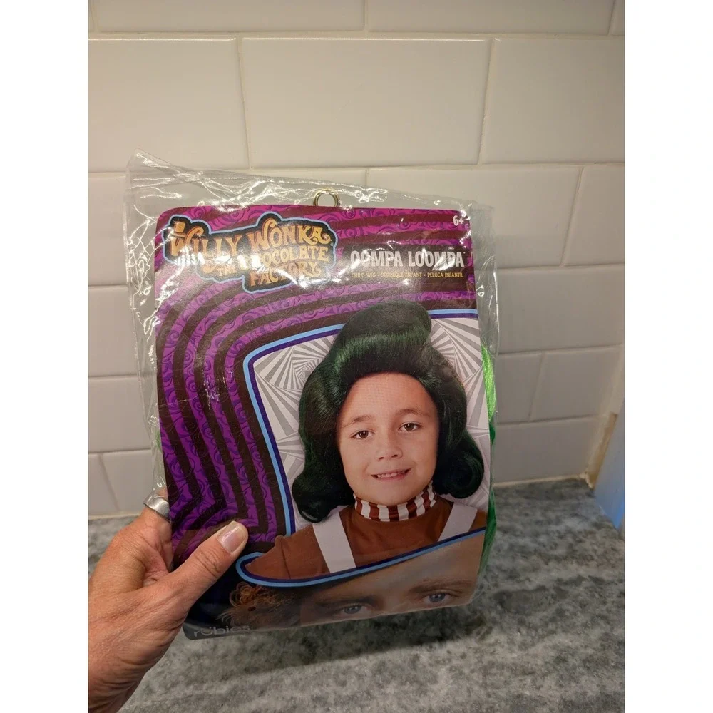 Willy Wonka And The Chocolate Factory Oompa Loompa Wig- Child 6+